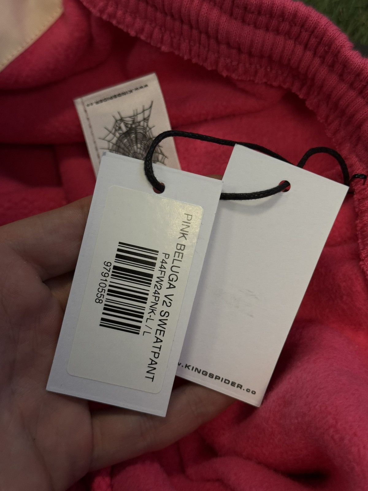 Sp5der Sp5der Worldwide Pink Sweatpants Size Large (NEW) Size US 33 - 8 Thumbnail