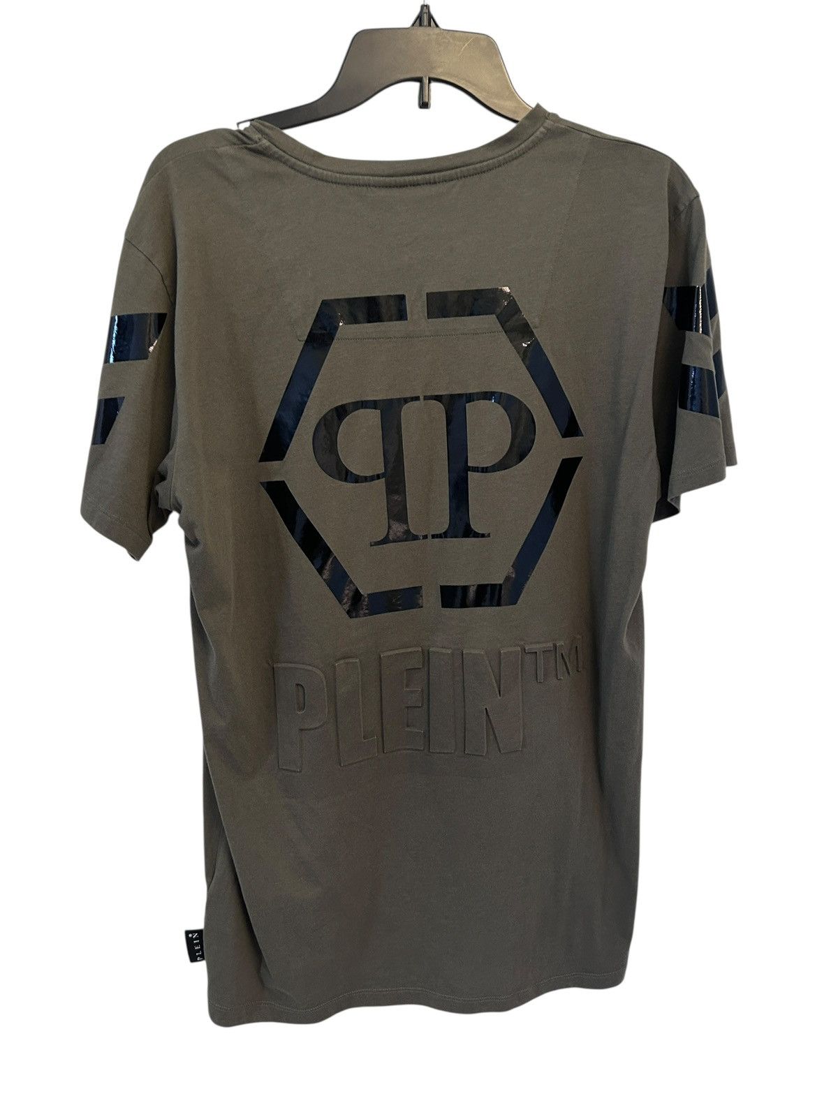 Philipp Plein Philipp Plein Green Rear Monogram T-Shirt Green XL Size US XL / EU 56 / 4 - 1 Thumbnail