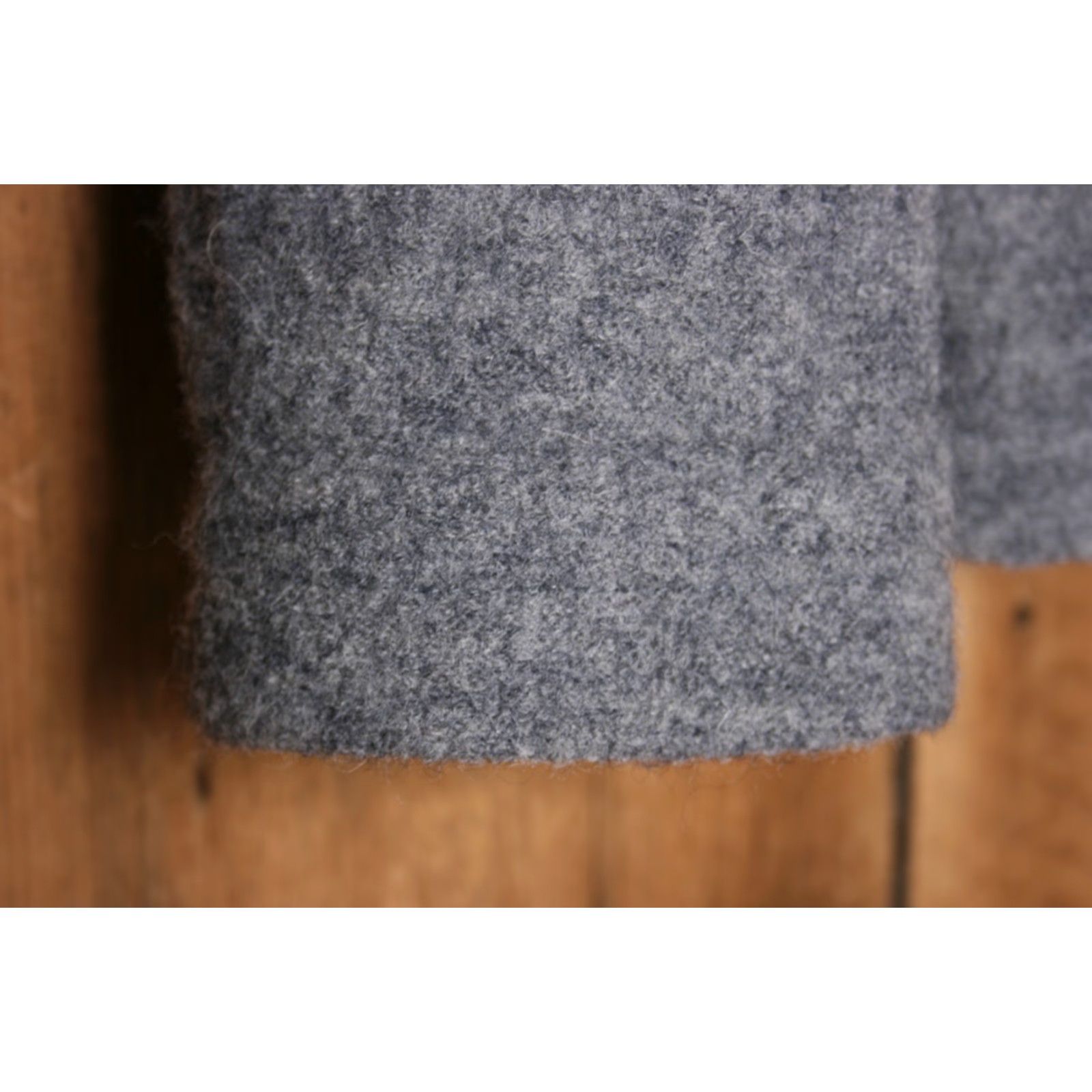 Vintage VINTAGE Venario Gray 100% Wool Jacket Womens L Orange Lining Zip Front Coat Jacket Wool Size L / US 10 / IT 46 - 5 Thumbnail
