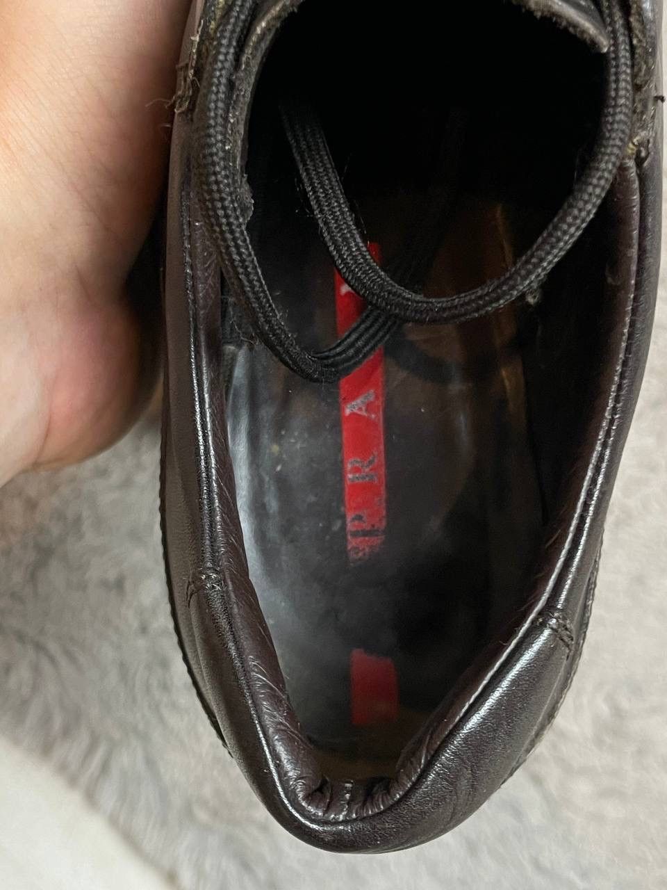 Prada × Vintage Prada Vintage 90’s leather boots Avantgarde Style Affliction Size US 6.5 / IT 36.5 - 7 Thumbnail