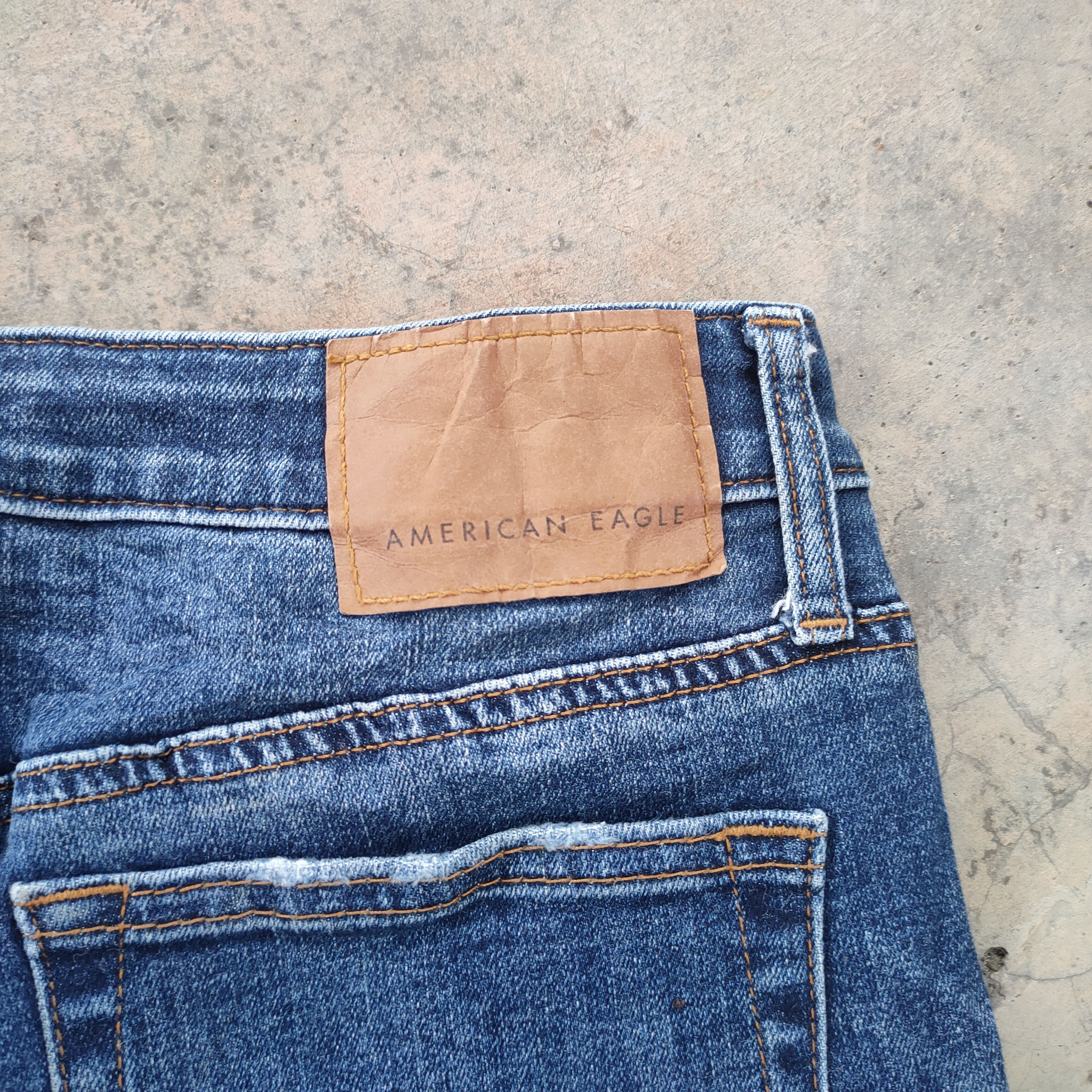 Japanese Brand × Jean × Vintage W32 VINTAGE JAPANESE SKINNY FADED DISTRESSED JEANS PANTS Size US 32 / EU 48 - 11 Thumbnail