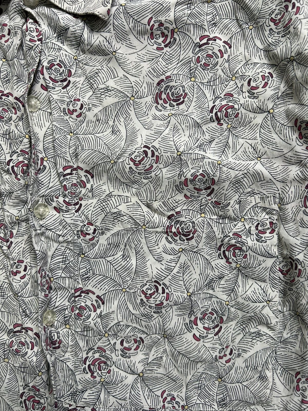 Vintage Vintage 70s Reunion Rayon Short Sleeve Button Up Size US L / EU 52-54 / 3 - 3 Thumbnail