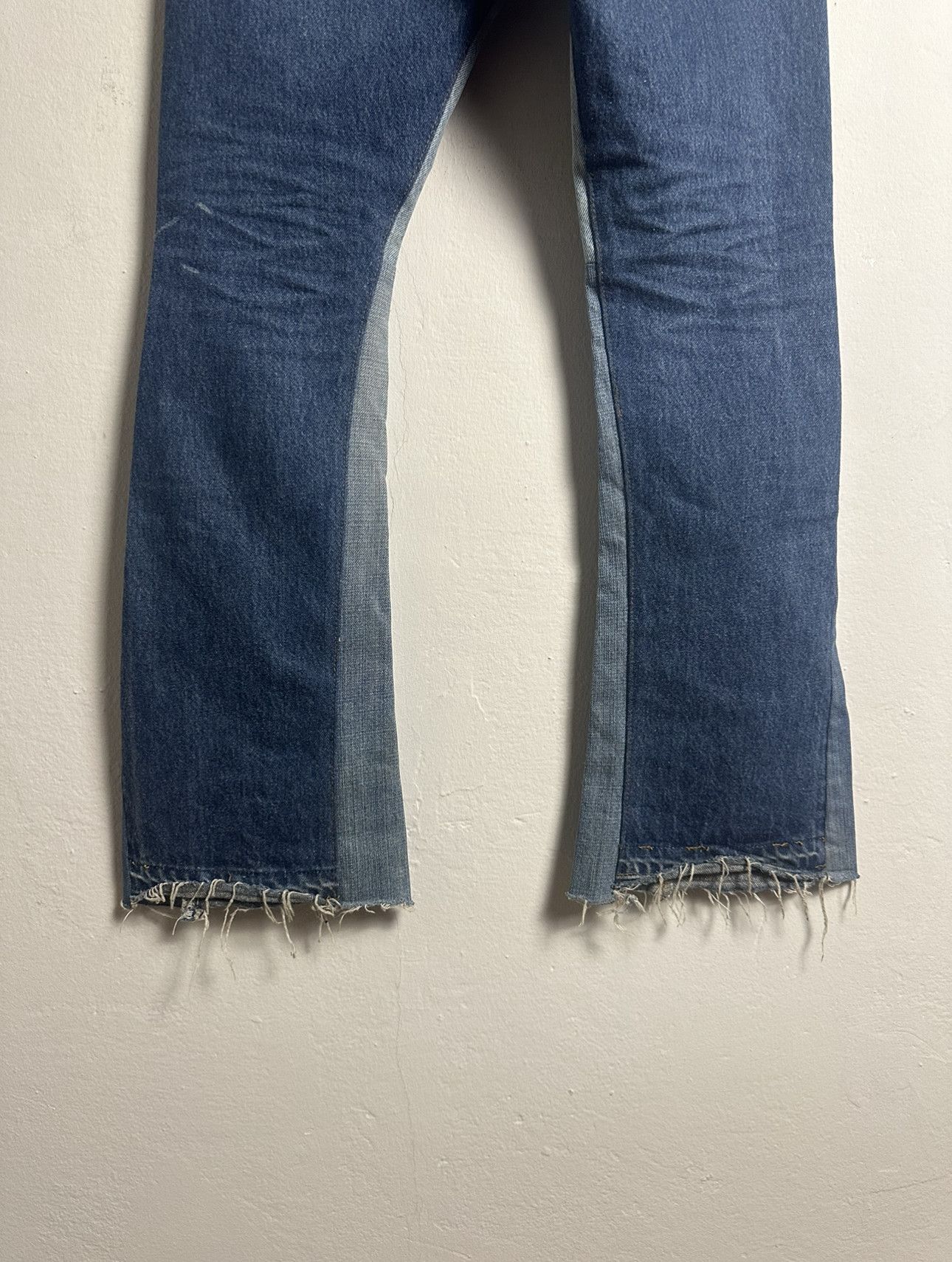 Gallery Dept. Gallery Dept. La Flare Blue Denim Size US 29 - 4 Thumbnail