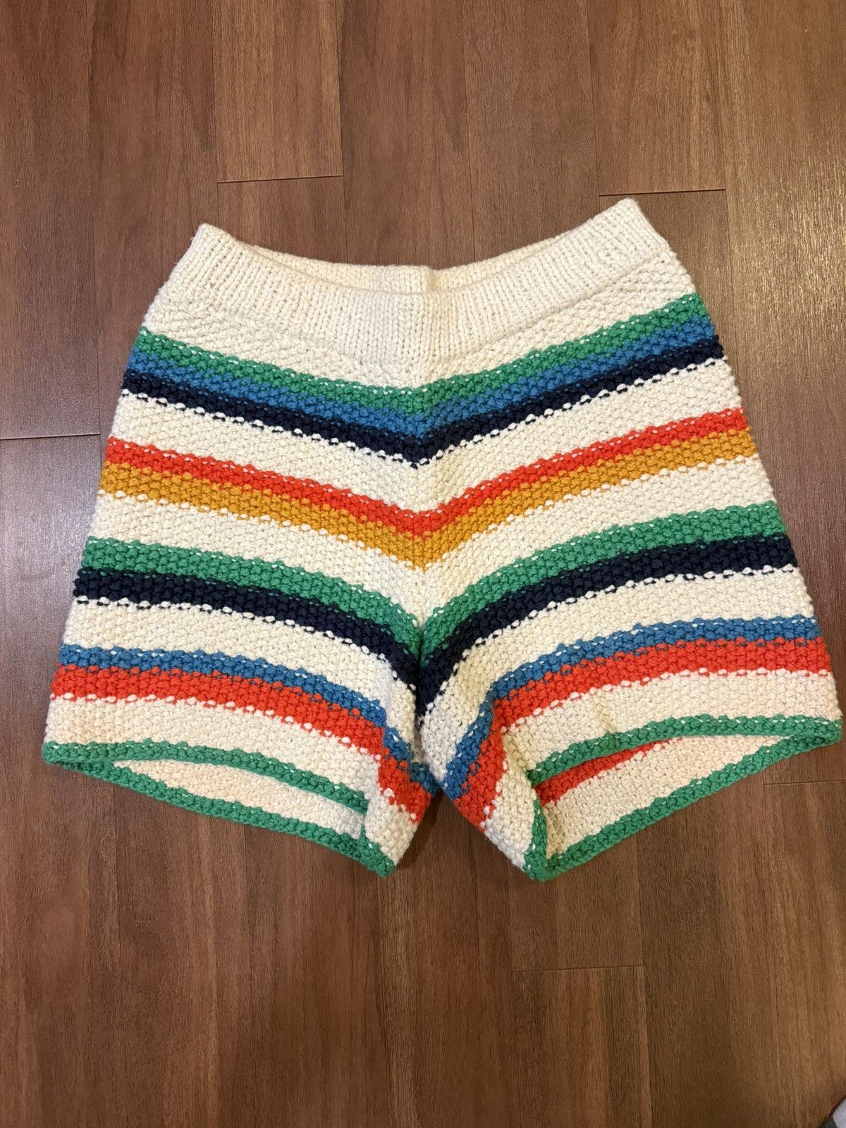 The Elder Statesman Elder Statesman crochet shorts size L Size US 28 / EU 44 - 1 Thumbnail