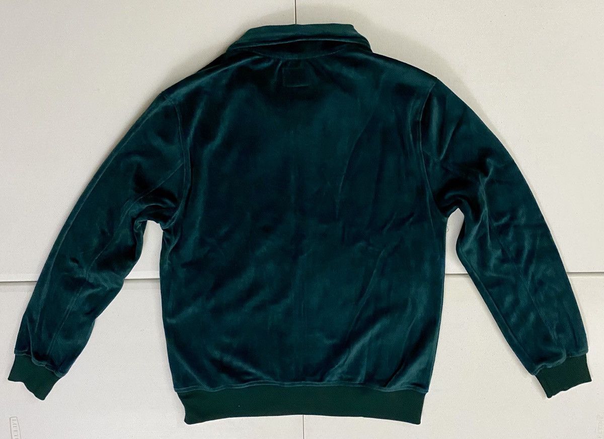 Snoop Dogg Dogg Supply x Snoop Dogg Mens Emerald Velour Track Jacket S Size US S / EU 44-46 / 1 - 4 Thumbnail