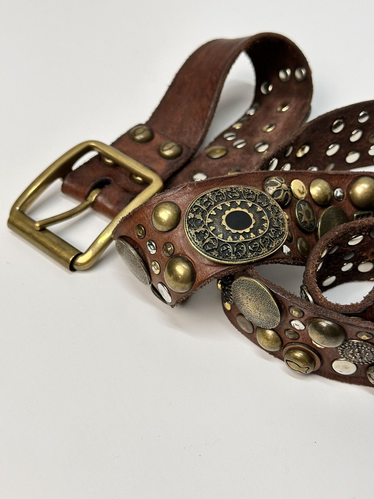 Other Vintage Belt B.B.Simon leather Avantgarde Hysteric Glamour Size ONE SIZE - 6 Thumbnail