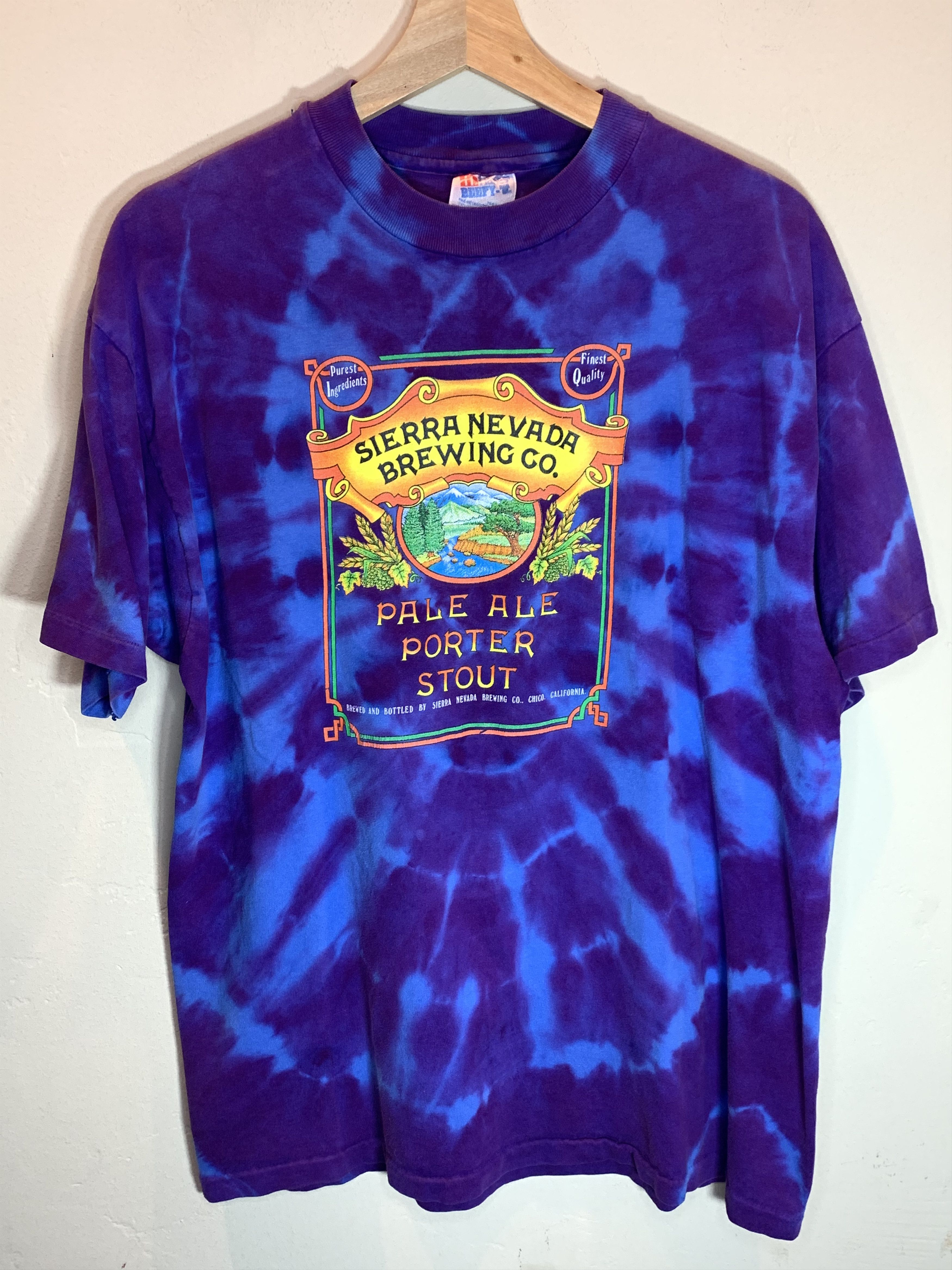 Vintage *RARE* Vintage Sierra Nevada Brewing Pale Ale Art T-Shirt Size US L / EU 52-54 / 3 - 1 Thumbnail