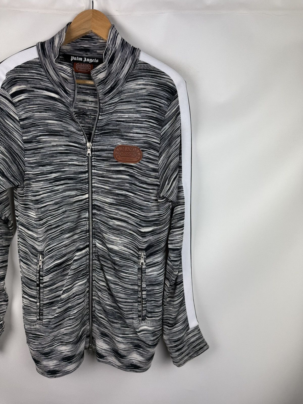 Missoni × Palm Angels Palm Angels Missoni Melange Knit Zip Up Track Top Jacket Size US M / EU 48-50 / 2 - 4 Thumbnail