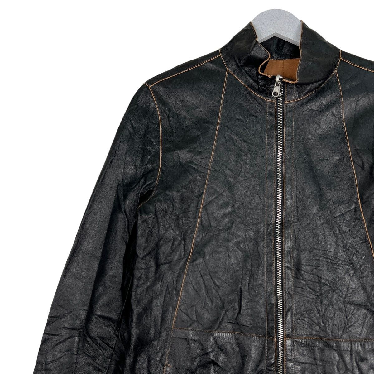 Japanese Brand 🔥 REVERSIBLE LEATHER JACKET Size US M / EU 48-50 / 2 - 7 Thumbnail