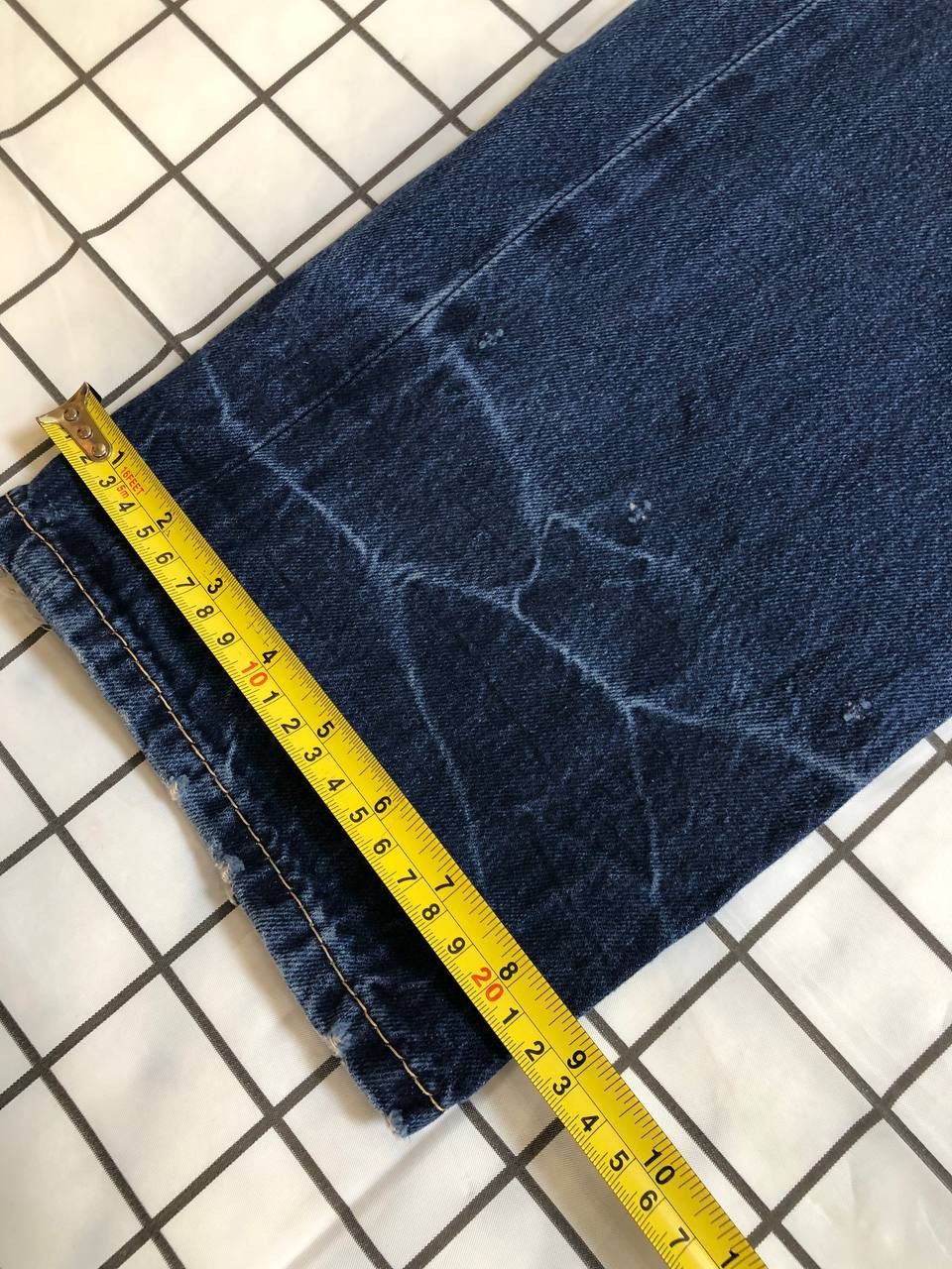 Levi's Levis 901 Relaxed Straight Leg Fit Cotton Denim Jean Size US 34 / EU 50 - 2 Thumbnail