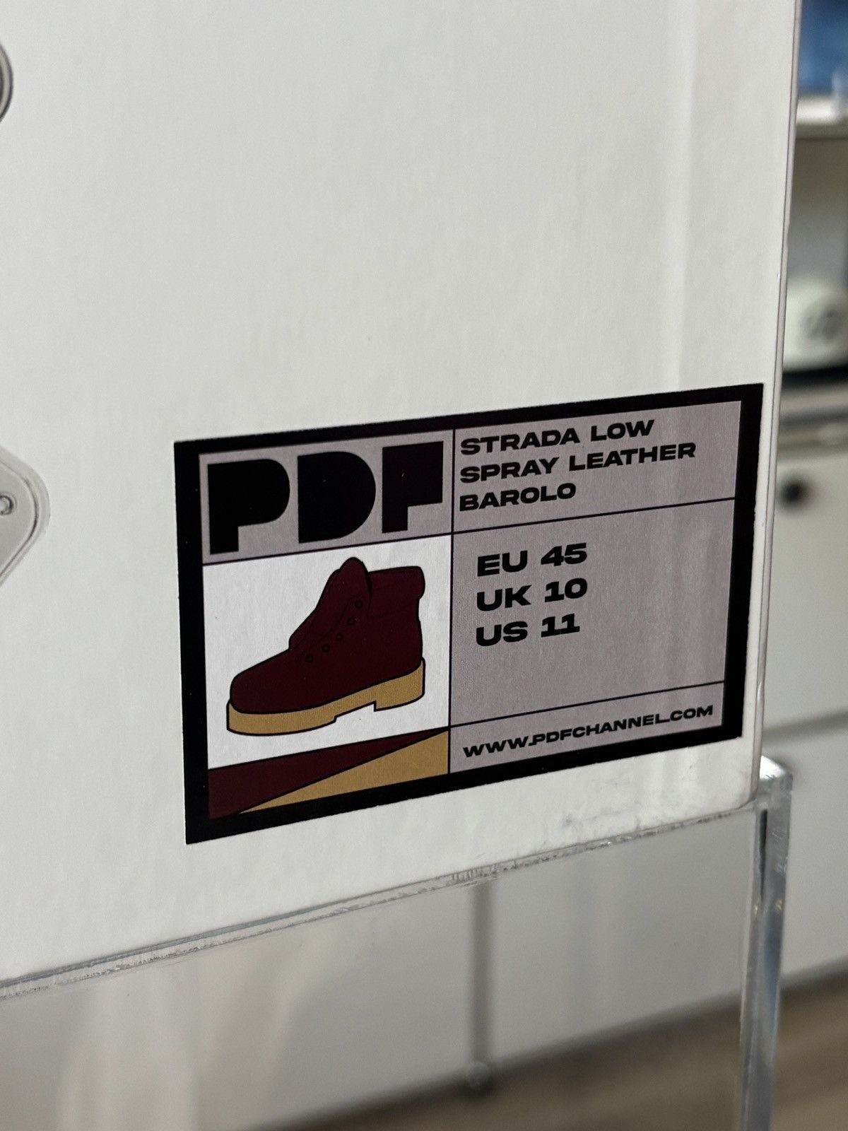PDF PDF STRADA LOW SPRAY LEATHER BOOTS BAROLO Size US 12 / EU 45 - 15 Thumbnail