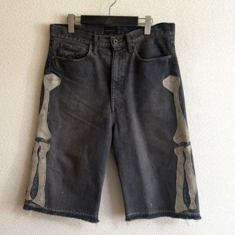 Kapital kapital 14oz Denim 5P Bone Shorts 32 Size US 32 / EU 48 - 1 Preview