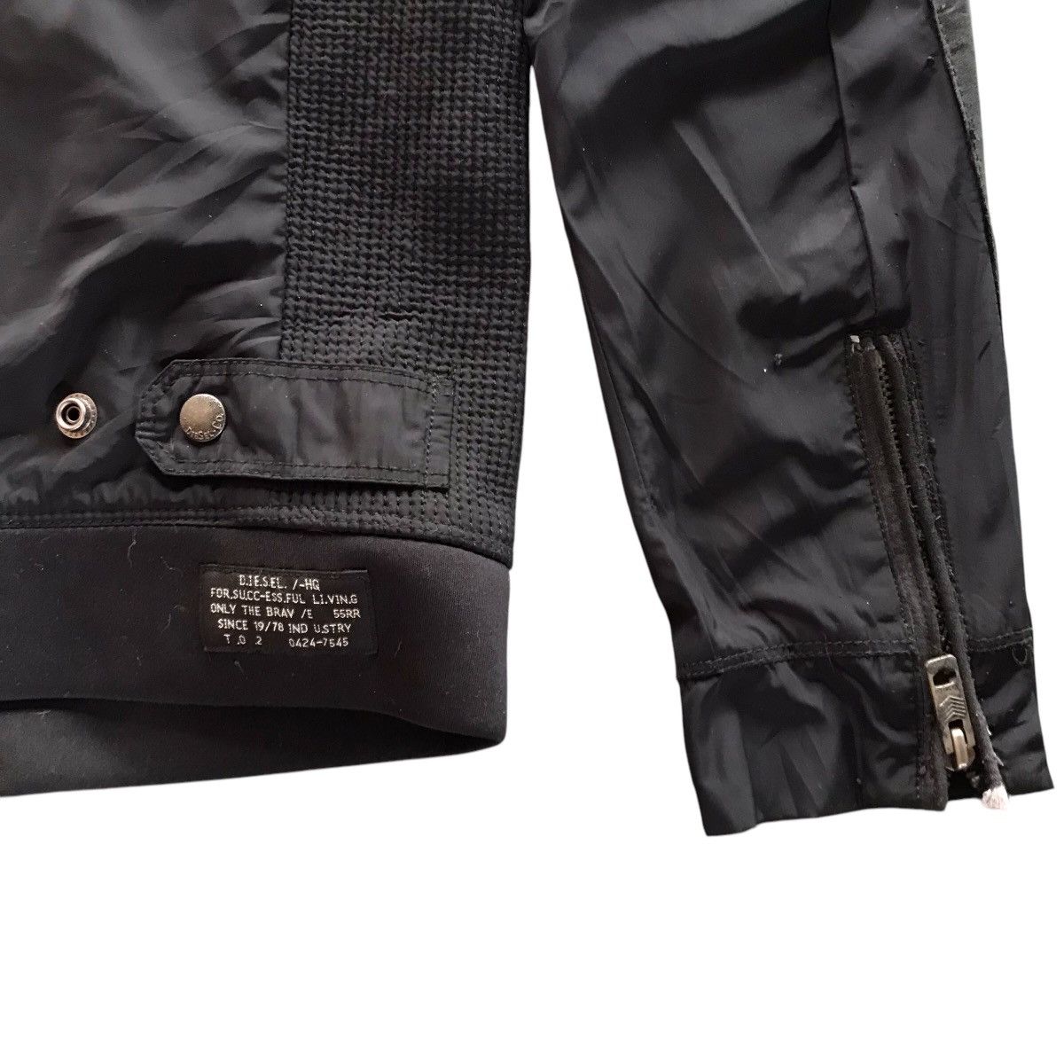 Diesel Vintage Diesel Biker Jacket Racing Seditionaries Parachute Size US S / EU 44-46 / 1 - 7 Thumbnail