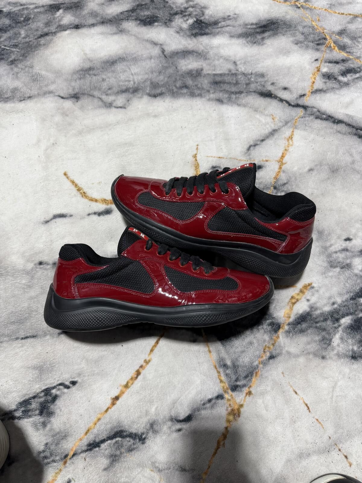 Prada Prada Americas Cup Dark Red/Black - Sz8US Size US 8 / EU 41 - 3 Thumbnail