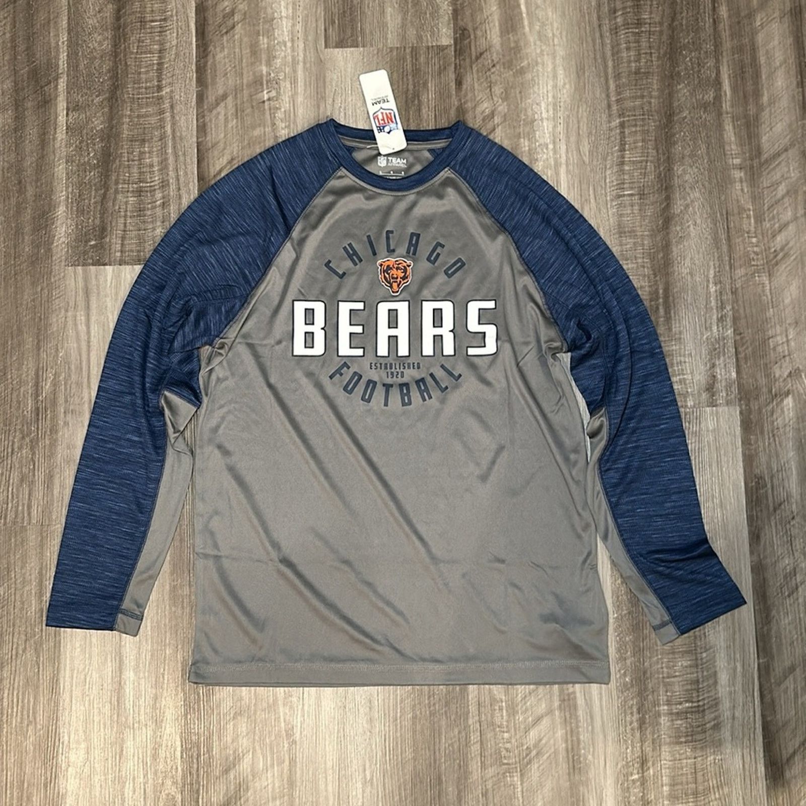 NFL Chicago Bears NFL Team Apparel Long Sleeve Tee - Large Size US L / EU 52-54 / 3 - 2 Thumbnail