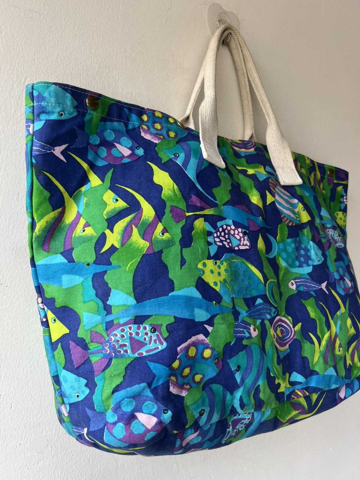 L.L. Bean RARE! 70s L.L. Bean All Print Tote Bag Size ONE SIZE - 23 Thumbnail