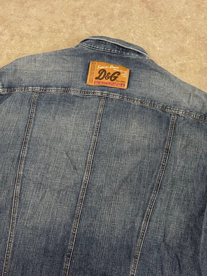 Dolce & Gabbana AW2003 Dolce & Gabbana Blue Cargo Denim Shirt Size US M / EU 48-50 / 2 - 6 Thumbnail