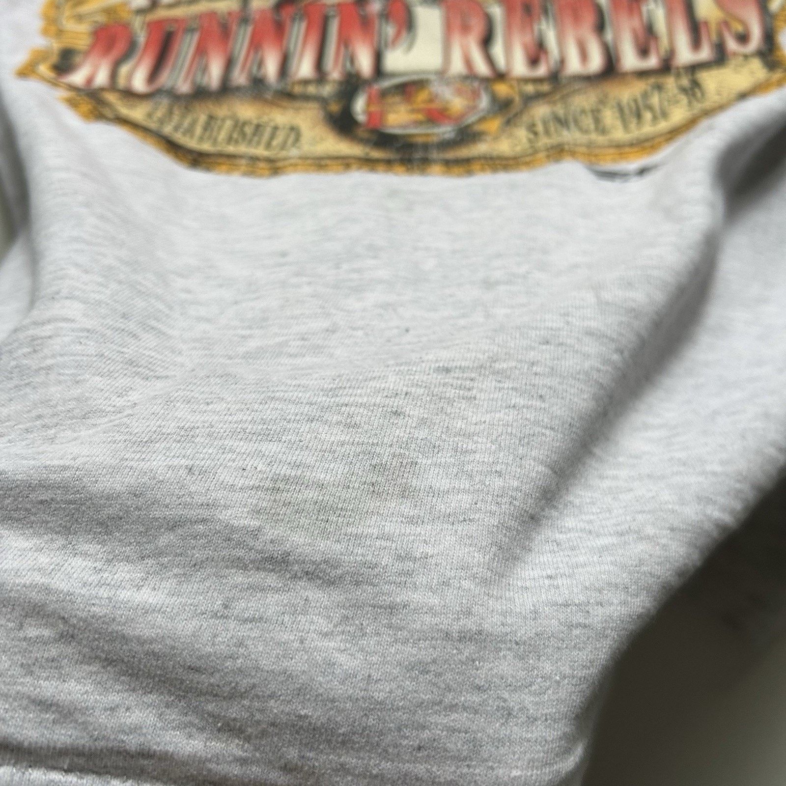 Gildan Vintage 90s UNLV Rebels NCAA T-Shirt XL Single Stitch Rare Size US XL / EU 56 / 4 - 6 Thumbnail