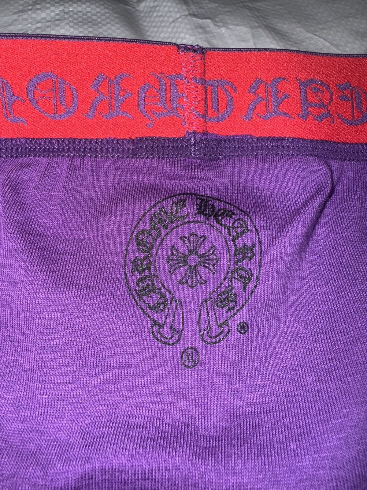 Chrome Hearts XL Chrome Hearts x Matty 99 Eyes Boxers Underwear Purple Size 34 - 3 Thumbnail