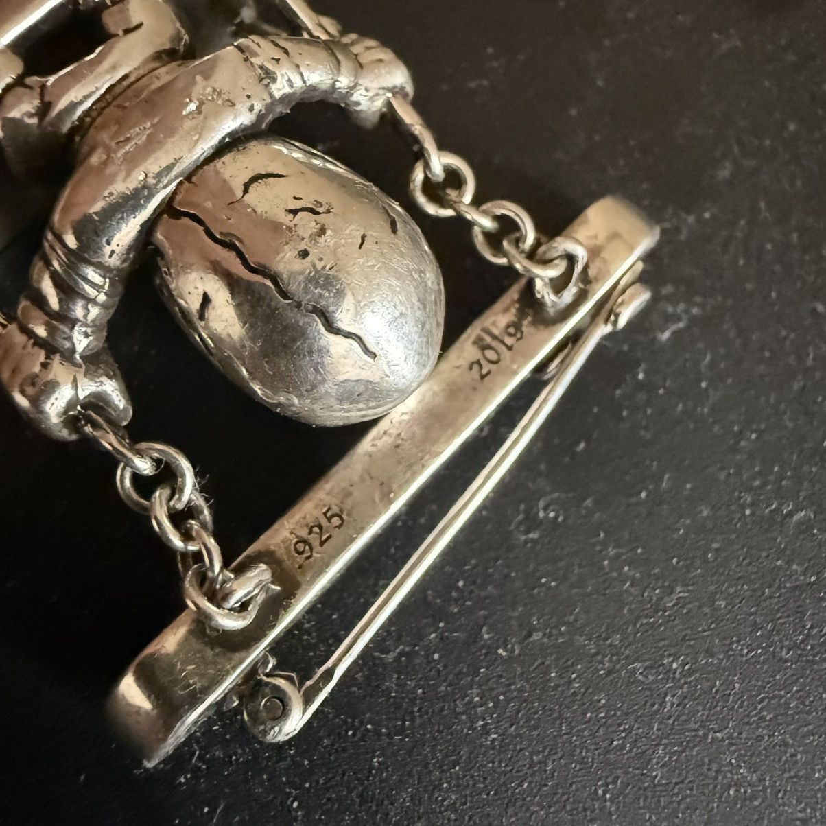 Chrome Hearts RARE Chrome Hearts Collector Foti Swing ‘Swinger’ Pin Size ONE SIZE - 14 Thumbnail