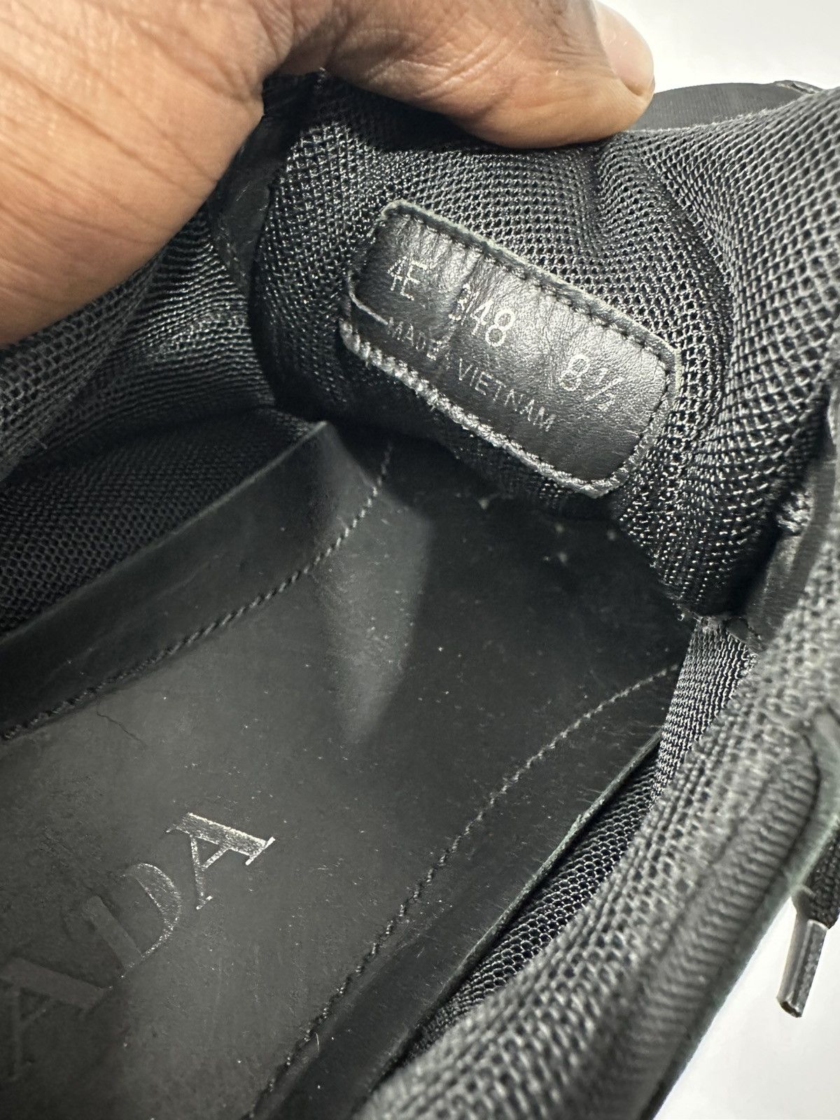 Prada Prada Black Fabric Tech Runners Sneakers. Size US 9.5 / EU 42-43 - 8 Thumbnail