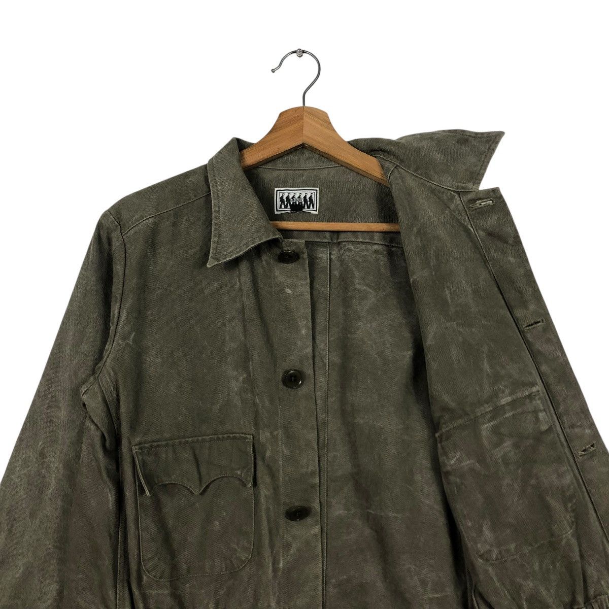 Japanese Brand 🔥VINTAGE CHORE WORK JACKET LANTIKI DUCK CANVAS DETROIT Size US M / EU 48-50 / 2 - 14 Thumbnail
