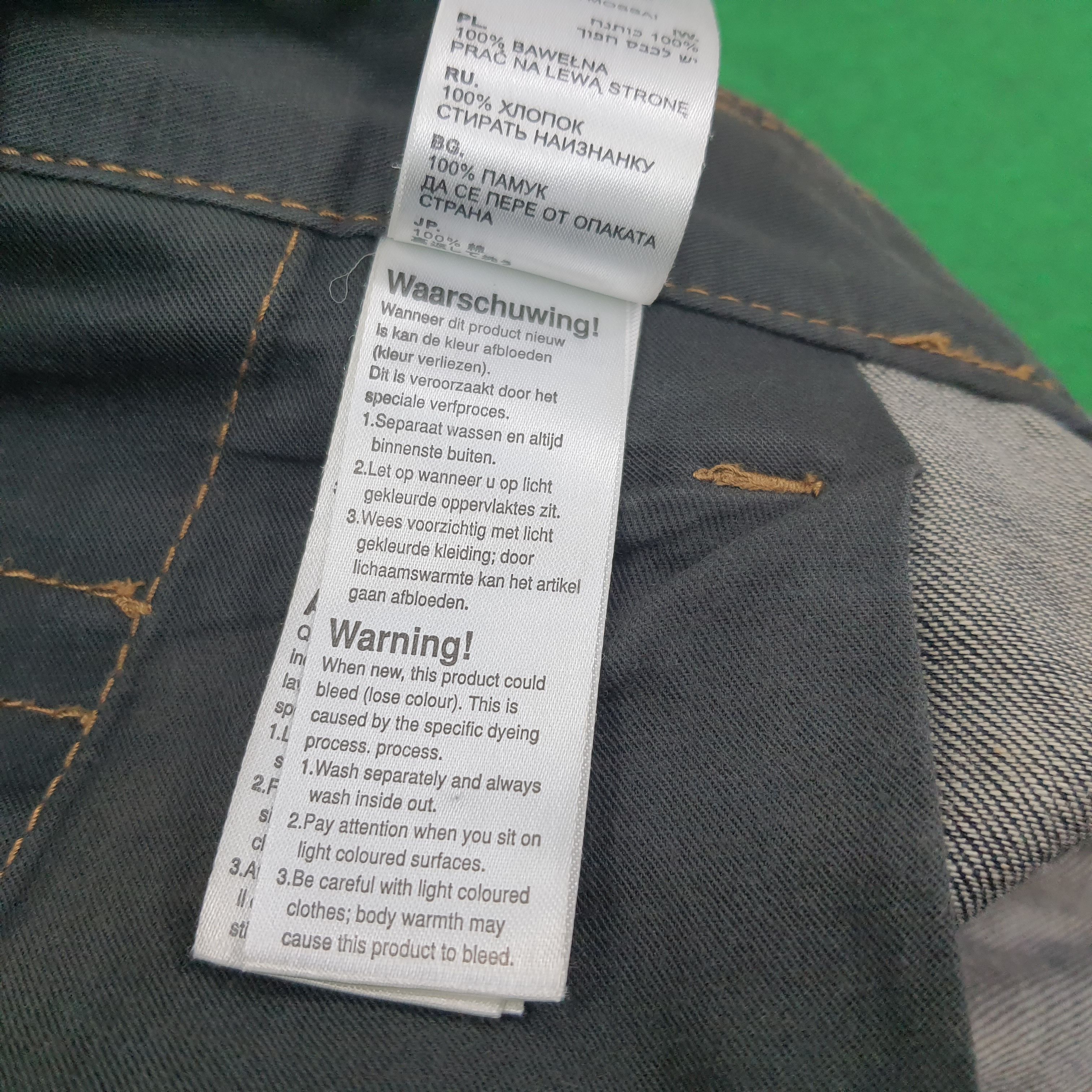 G-Star Vintage G-Star Raw Denim 3310 Jeans C228N15 Size US 32 / EU 48 - 11 Thumbnail