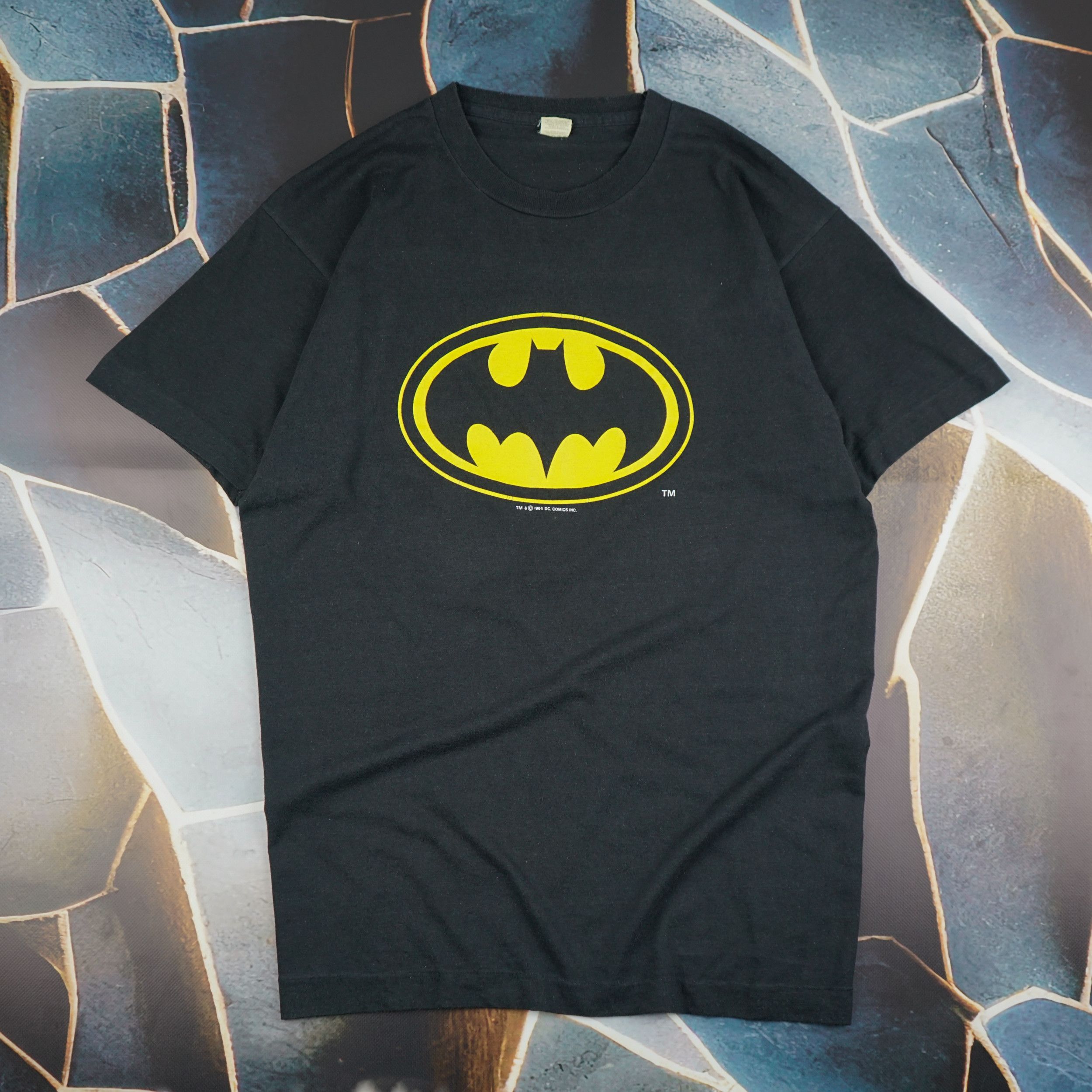 DC Comics × Vintage Vintage 1989 Batman T-Shirt Screen Stars Size US M / EU 48-50 / 2 - 1 Thumbnail