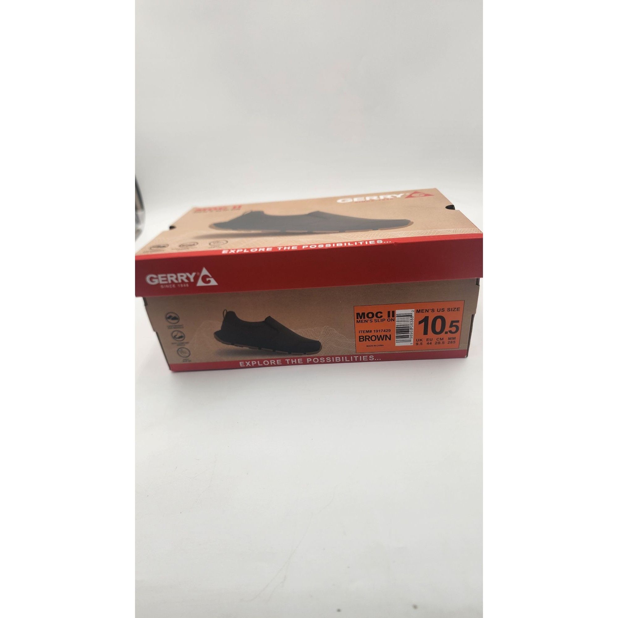 Other Gerry Moc II Men’s Brown Slip On Shoes Size 10.5 Lightweight Size US 10.5 / EU 43-44 - 8 Thumbnail