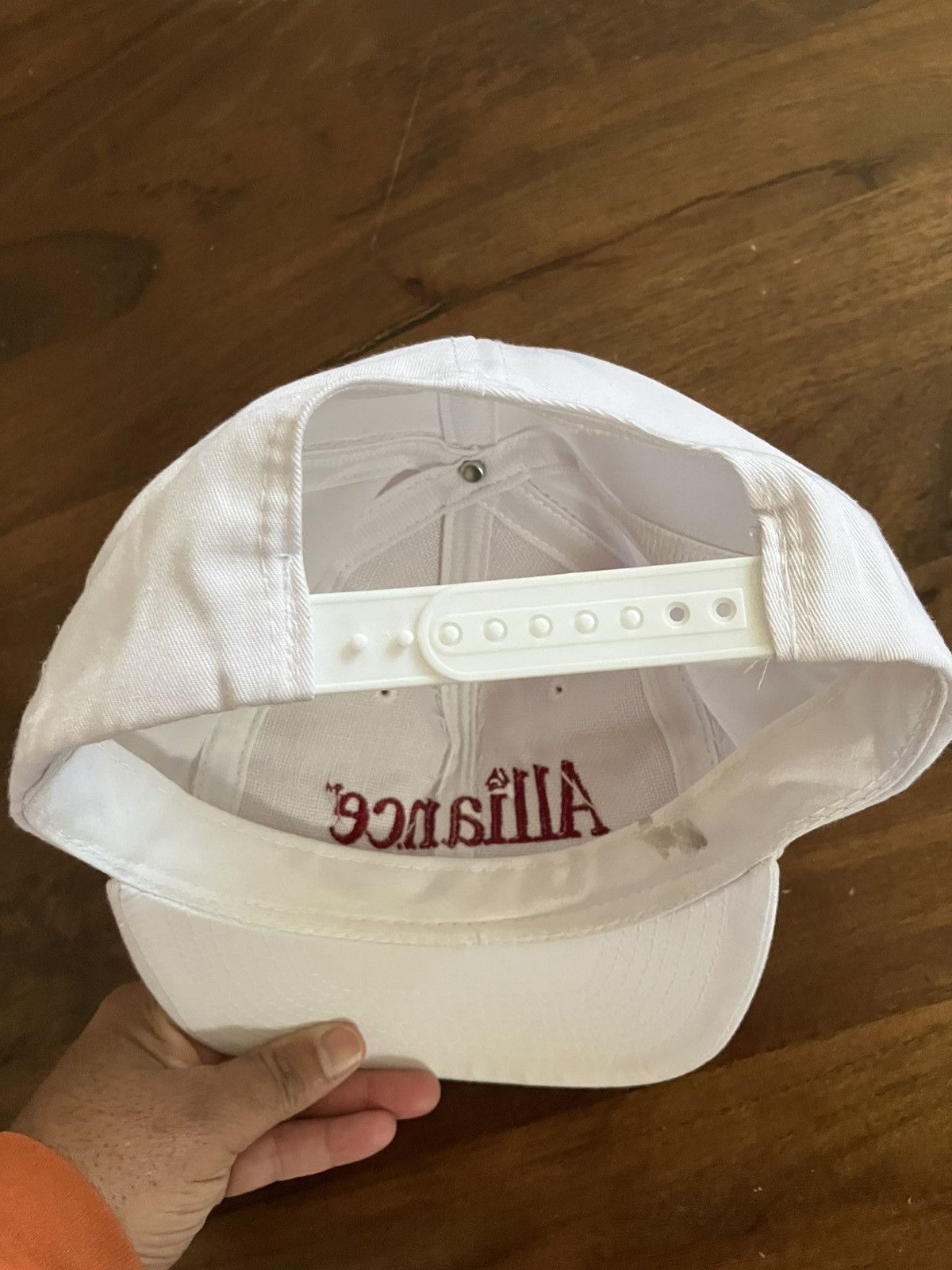 Vintage Vintage 90s Alliance Insurance SpellOut SnapBack Hat Cap Size ONE SIZE - 2 Thumbnail