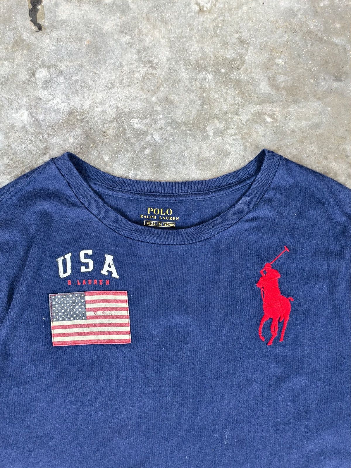 Polo Ralph Lauren × Vintage Polo Ralph Lauren T-Shirt Size US L / EU 52-54 / 3 - 3 Thumbnail