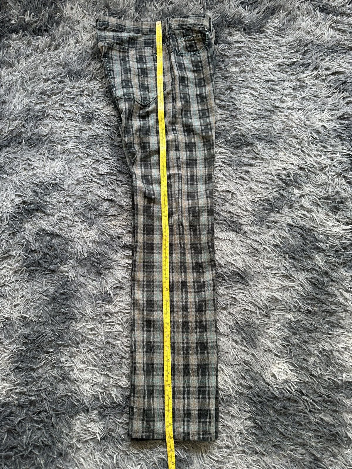 Japanese Brand 2000's Hiromichi by Hiromichi Nakano plaid pant Size US 31 - 12 Thumbnail