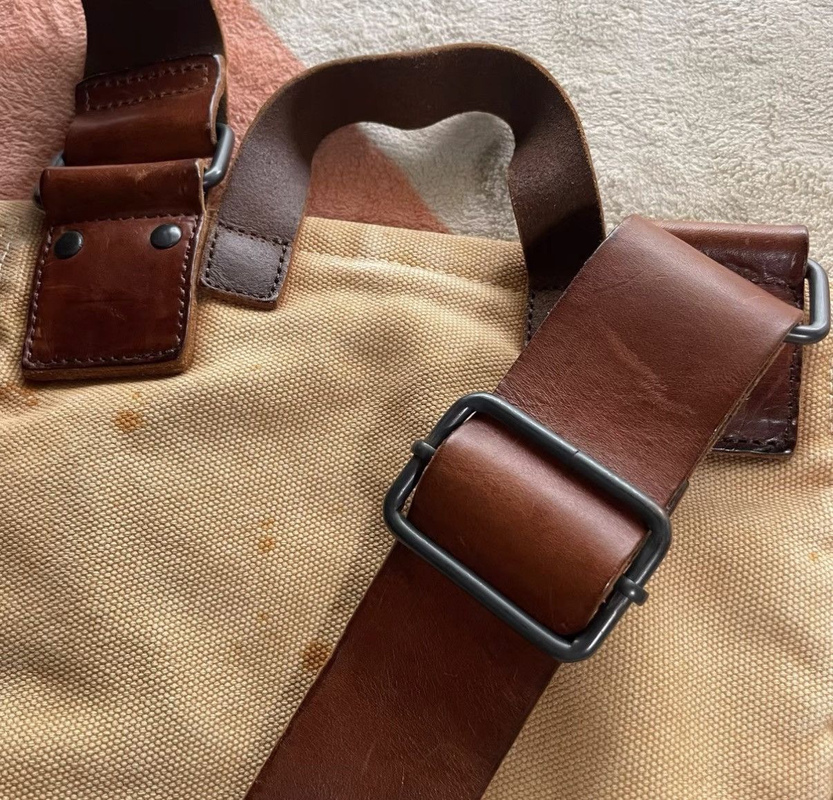 Denim & Supply Ralph Lauren Denim Supply Ralph Lauren Military Canvas Bag K22 Size ONE SIZE - 5 Thumbnail