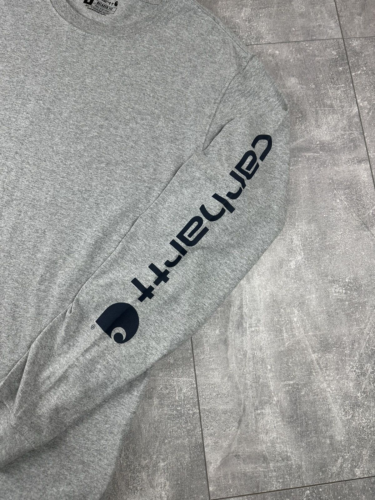 Carhartt Carhartt Mens Graphic Logo Long Sleeve T-Shirt Size US M / EU 48-50 / 2 - 8 Thumbnail