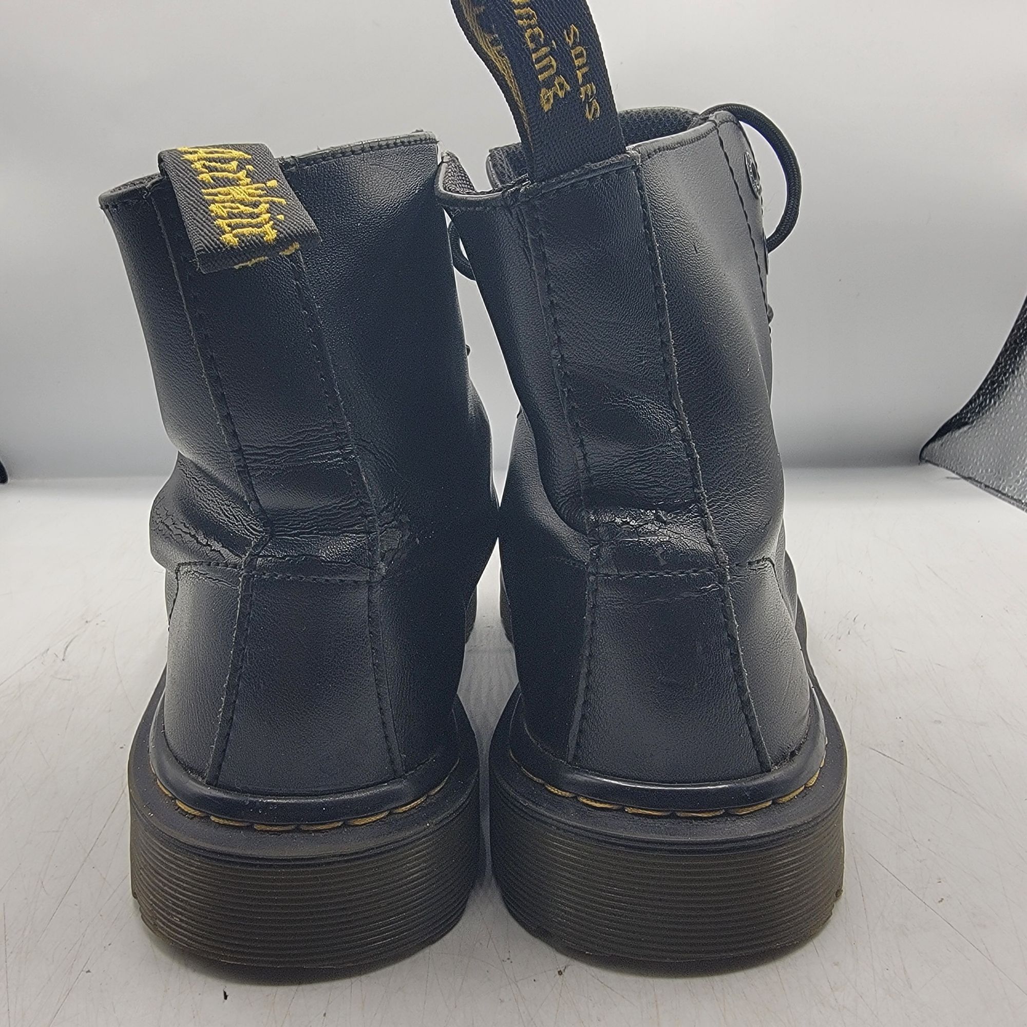 Dr. Martens Dr. Martens Luana Womens 6 Black Boots Rave Party Casual Out Size US 6 / IT 36 - 5 Thumbnail