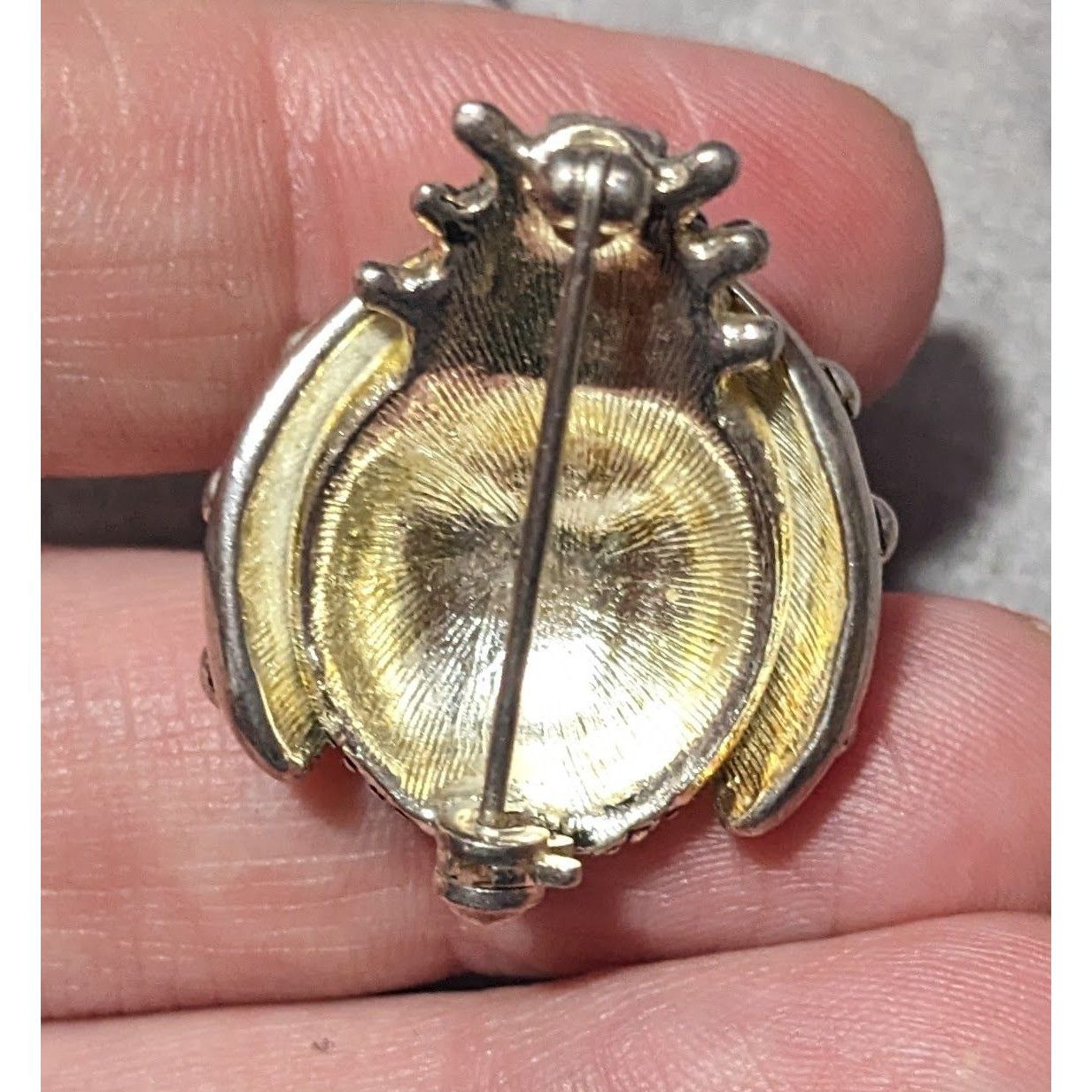 Other Silver Tone Nature Inspired Lady Bug Brooch Size ONE SIZE - 8 Thumbnail