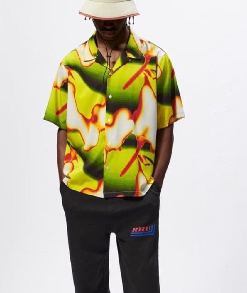 Rhude × Zara zara x rhuigi “redefining human uniform” thermal s/s shirt Size US XL / EU 56 / 4 - 6 Thumbnail