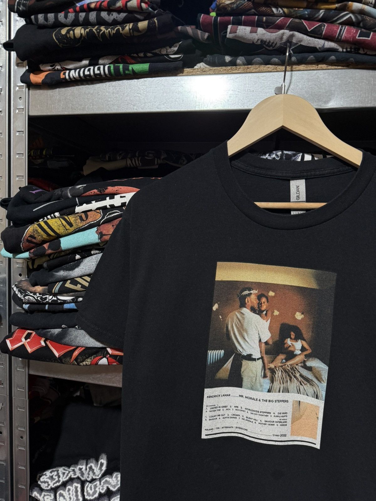 Band Tees Kendrick Lamar Mr Morale & The Big Steppers 2022 Rap T-Shirt Size US L / EU 52-54 / 3 - 3 Thumbnail