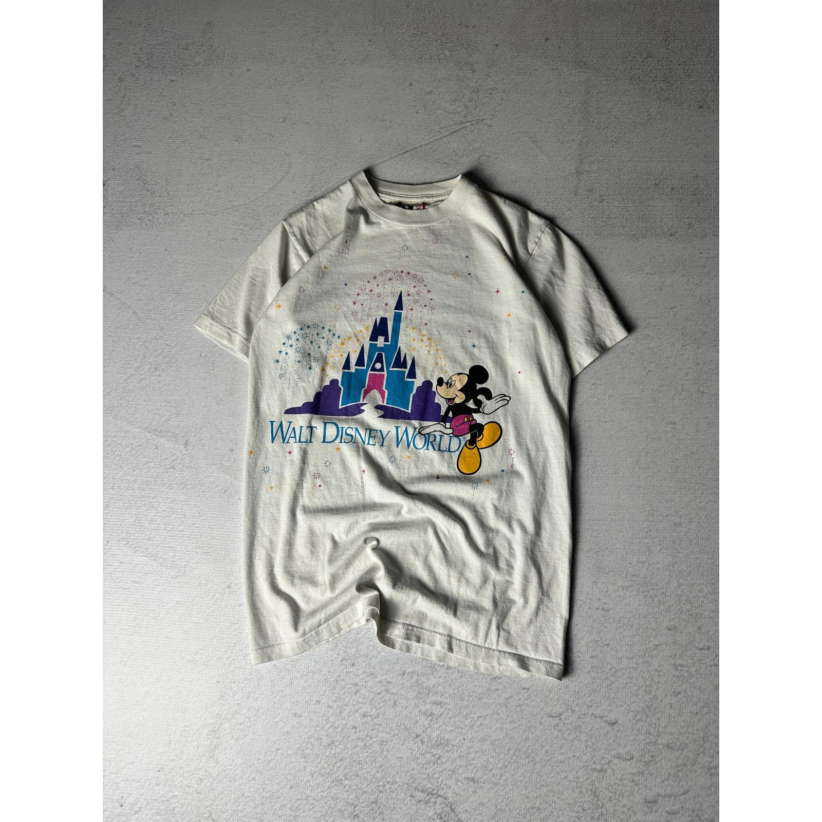 Disney Vintage Disney World Graphic T-Shirt - Men's Small Size US S / EU 44-46 / 1 - 1 Thumbnail