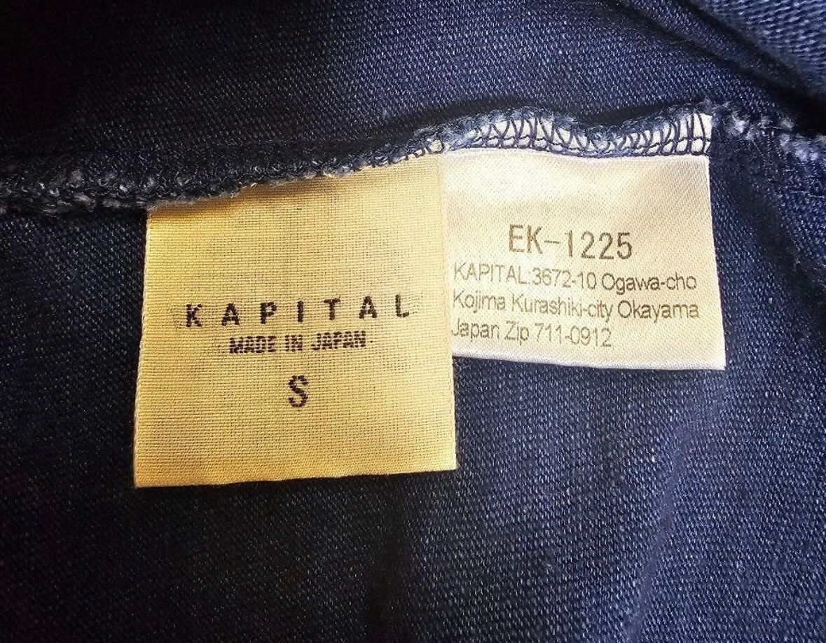 Kapital One Pocket Native American Flag T-Shirt Size US S / EU 44-46 / 1 - 7 Thumbnail
