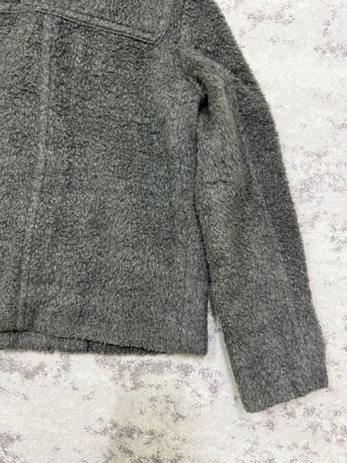 Paul Smith PAUL SMITCH MOHAIR WOOL DUFFLE COAT HOODIE Size S / US 4 / IT 40 - 14 Thumbnail