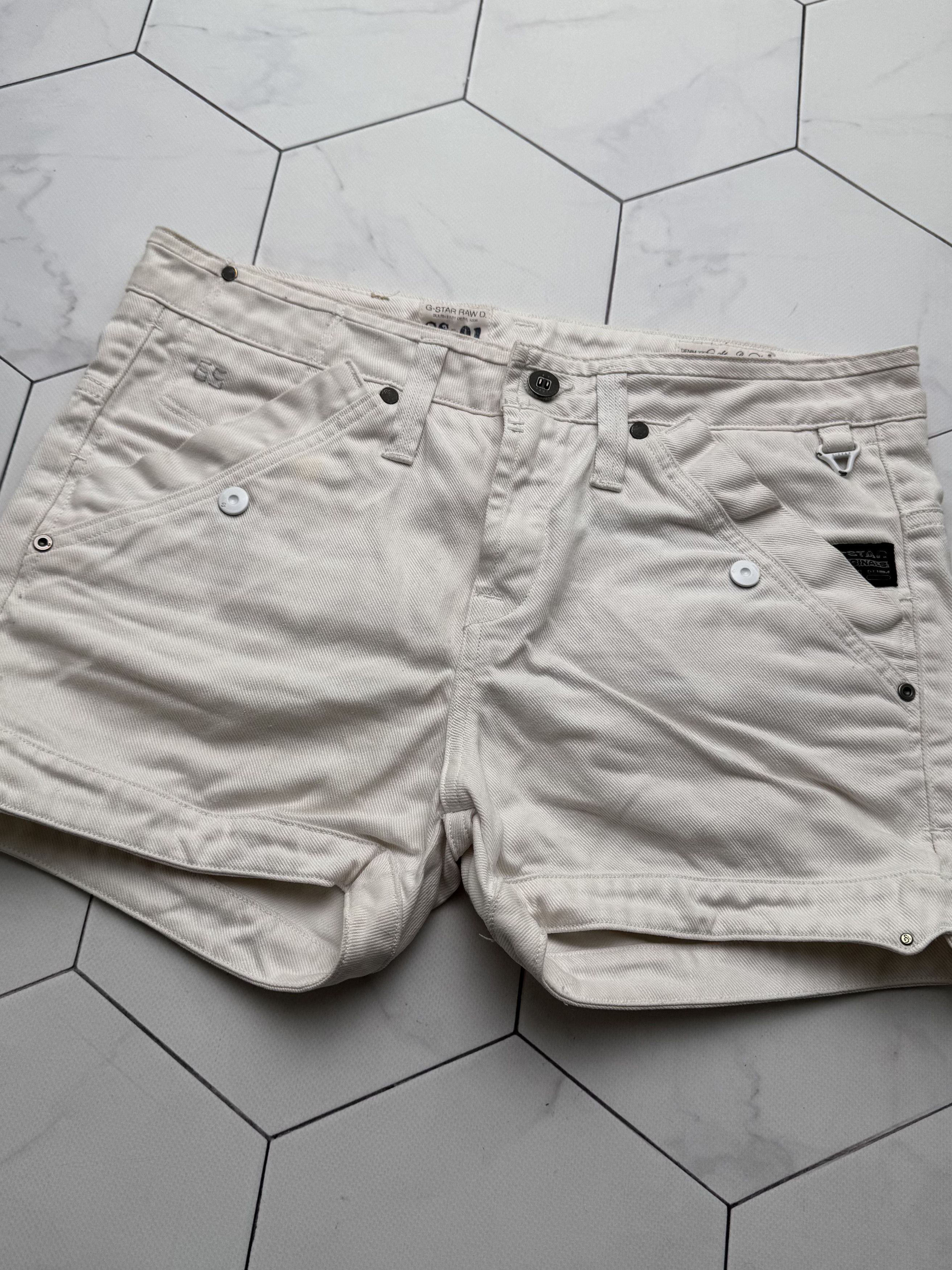 G-Star G Star Raw Vintage Womens Denim Shorts Low Rise Shorts B4 Size 27" / US 4 / IT 40 - 2 Thumbnail