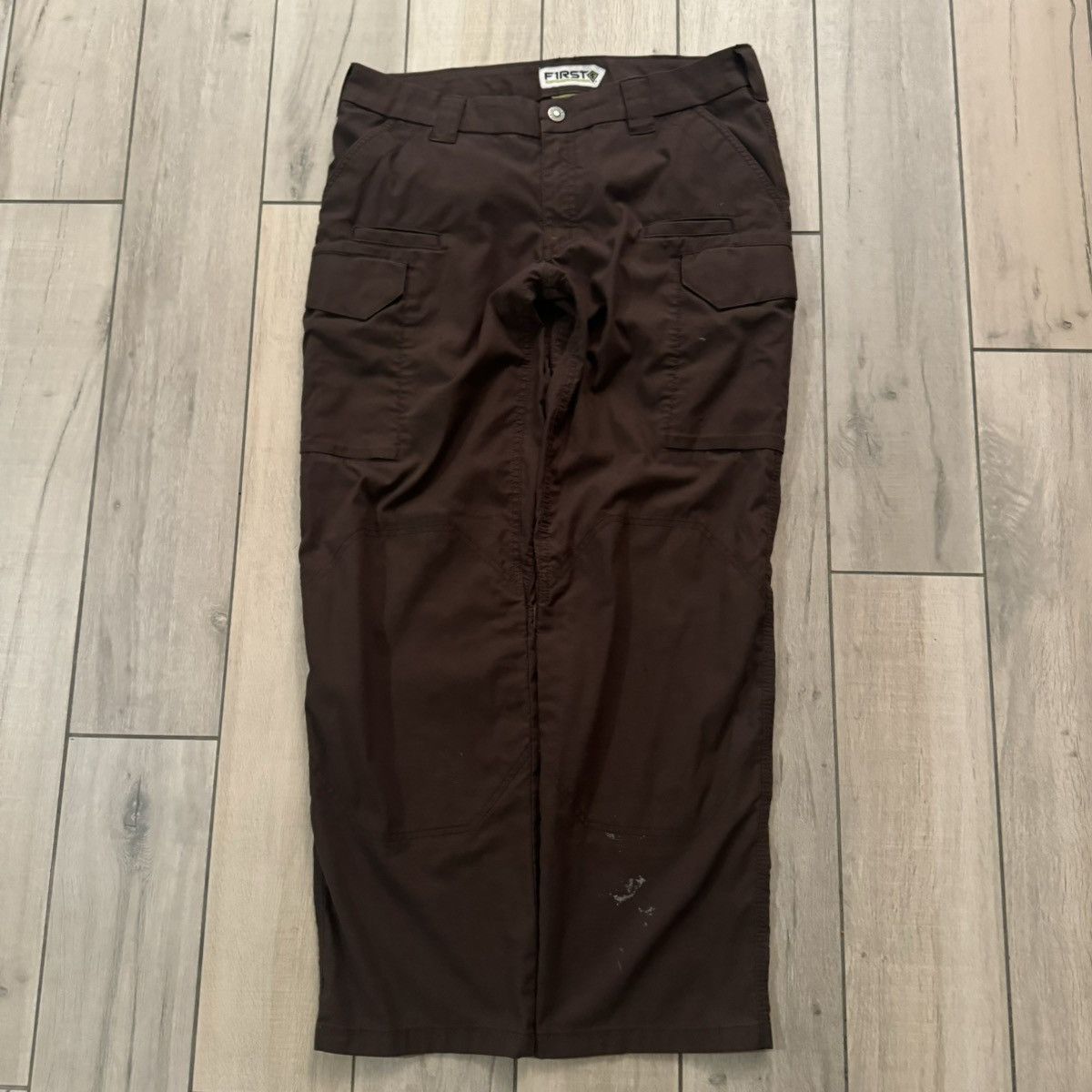 Carhartt × First MFG Co. × JNCO Vintage Y2K Earth Tone Brown Baggy Double Knee Cargo Pants Size US 36 / EU 52 - 1 Thumbnail