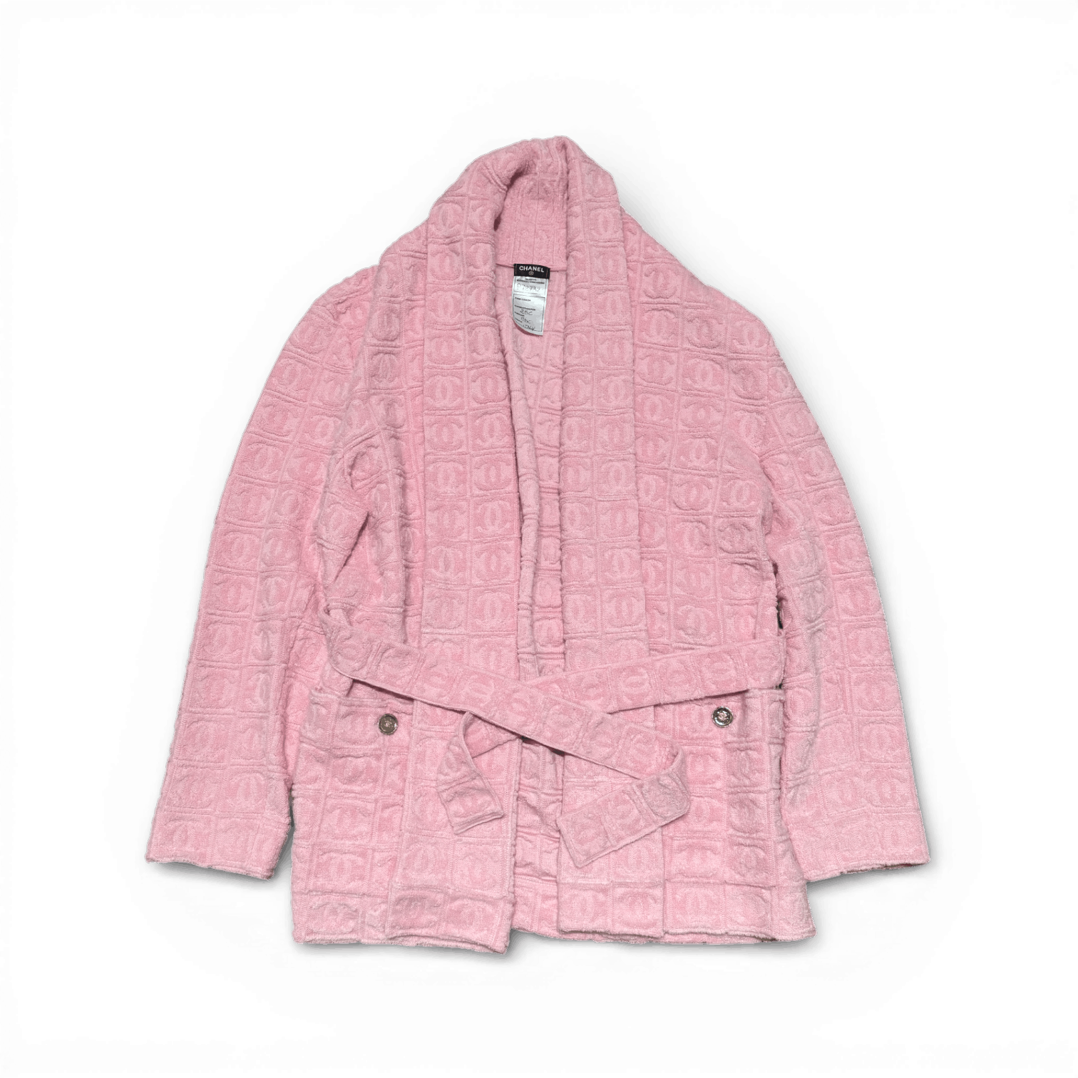 Chanel Chanel 2025 Cruise Oversized Belted Shawl Cardigan Sample Size US L / EU 52-54 / 3 - 1 Thumbnail