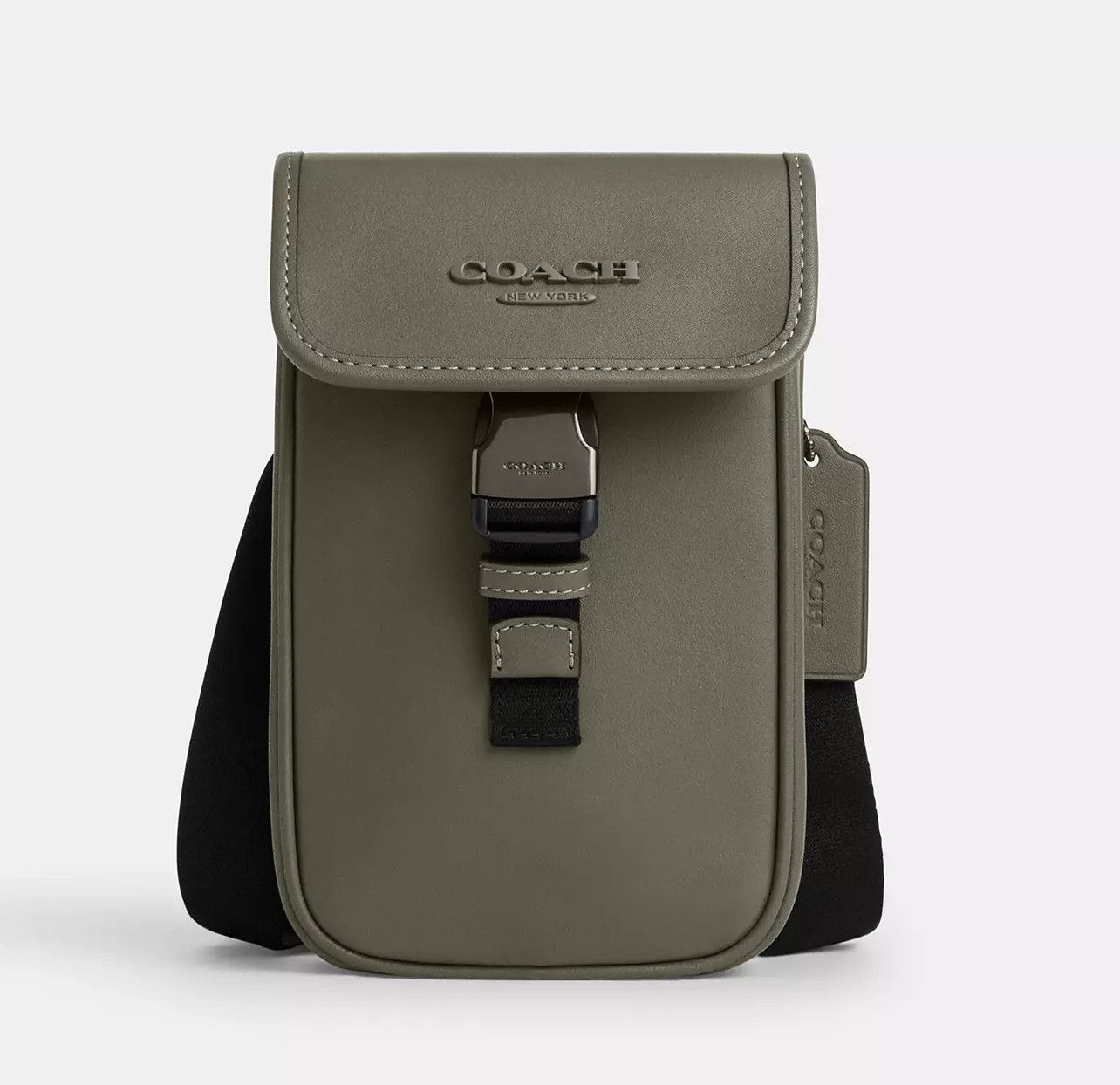 Coach Racer Phone Crossbody In Smooth Leather CT886 Size ONE SIZE - 3 Thumbnail