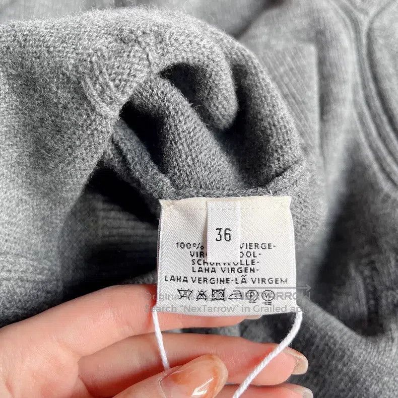 Hermes Hermes Gray sweater Size XS / US 0-2 / IT 36-38 - 4 Thumbnail