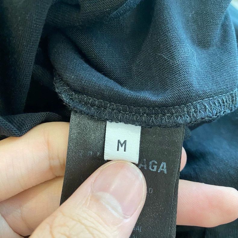 Balenciaga Balenciaga FW22 Solid Logo Printed Short Sleeve T-Shirt, B Size US M / EU 48-50 / 2 - 4 Thumbnail