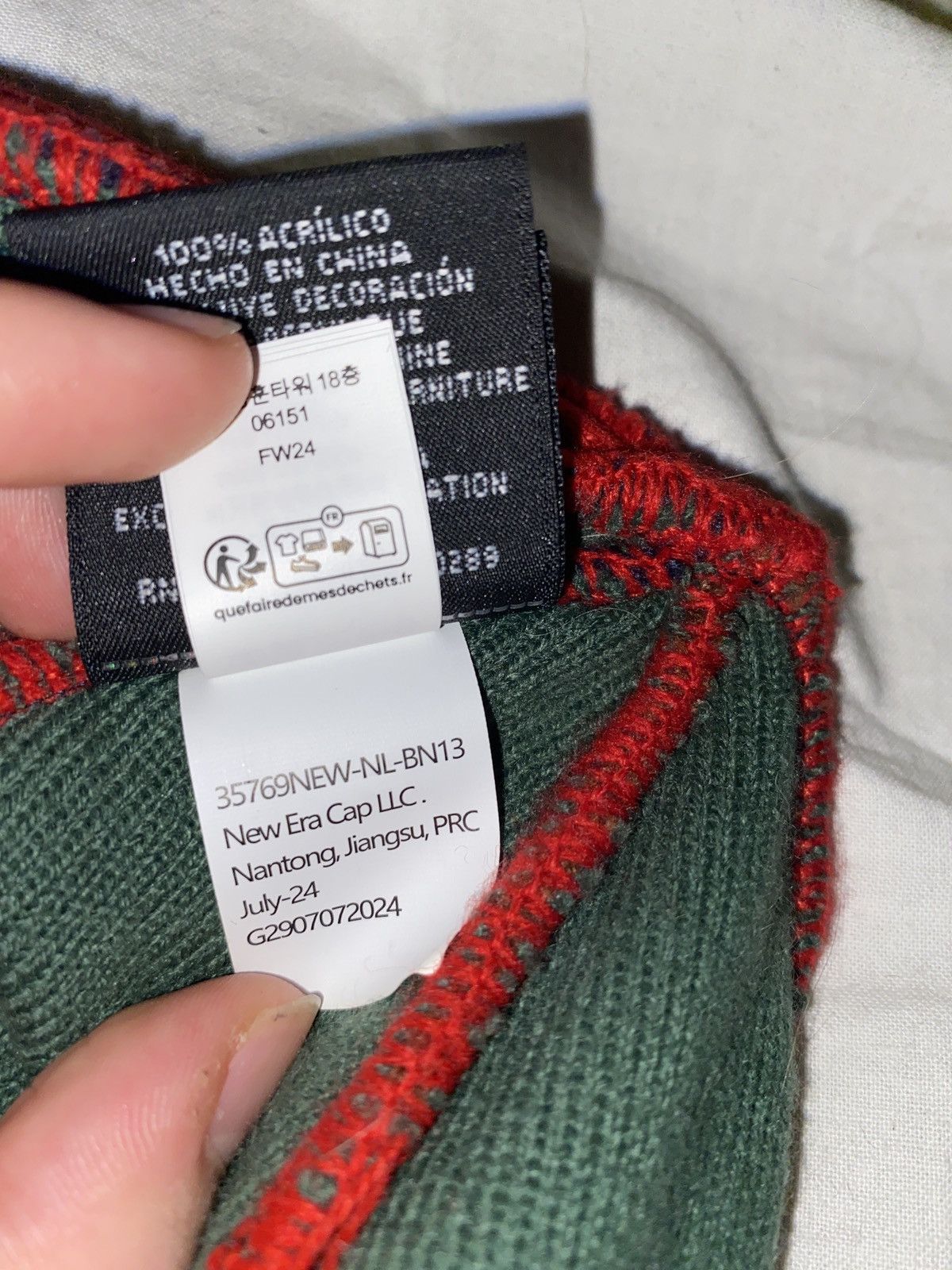 Supreme Box Logo beanie Size ONE SIZE - 8 Thumbnail