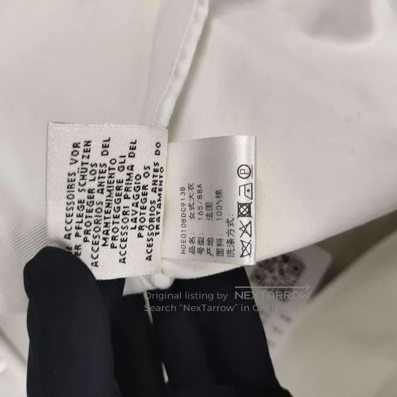 Hermes Hermes White Linen Jacket Size XS / US 0-2 / IT 36-38 - 5 Thumbnail