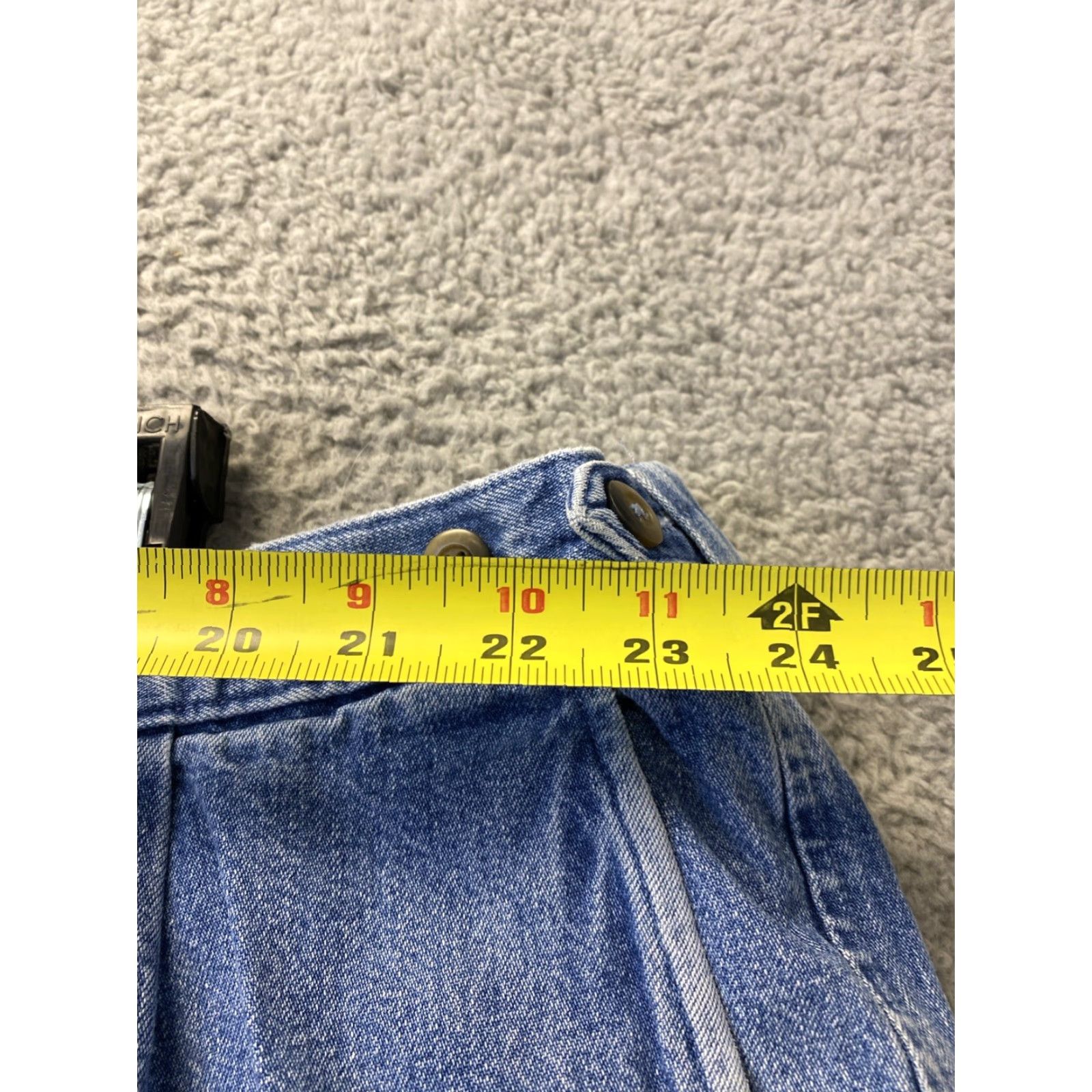 Roundtree & Yorke VINTAGE Roundtree & Yorke Men's Jeans Size 48X32 Blue Denim Relaxed Fit Inseam 30 Casual Pants Size US 32 / EU 48 - 4 Thumbnail